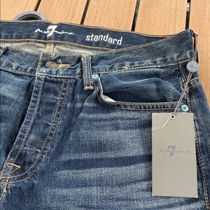 7 For All Mankind 2 Pair Denim Jeans
One new the other bootman